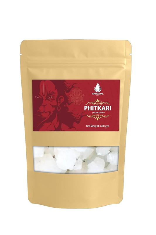 Organic Phitkari Alum Stone 500Gm