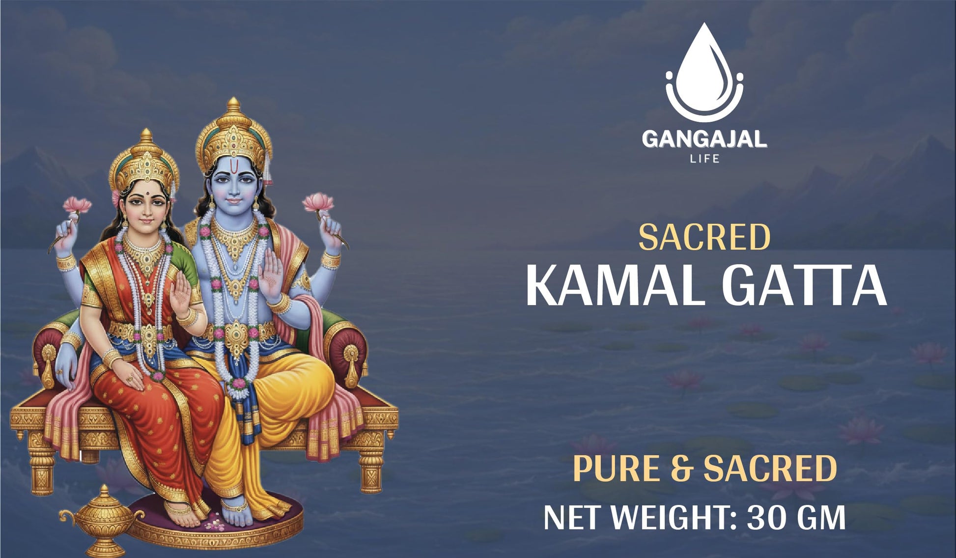 Gangajallife Kamal Gatta Seed, Water Lotus Flower Plant Seeds for Pooja, Laxmi Havan, Rosary of Kamalgatta(11 pcs)