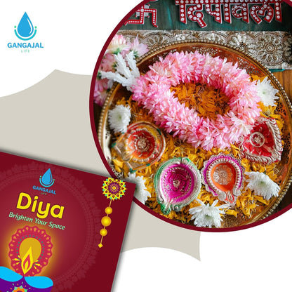 Diya -Set of 12 Clay Diya