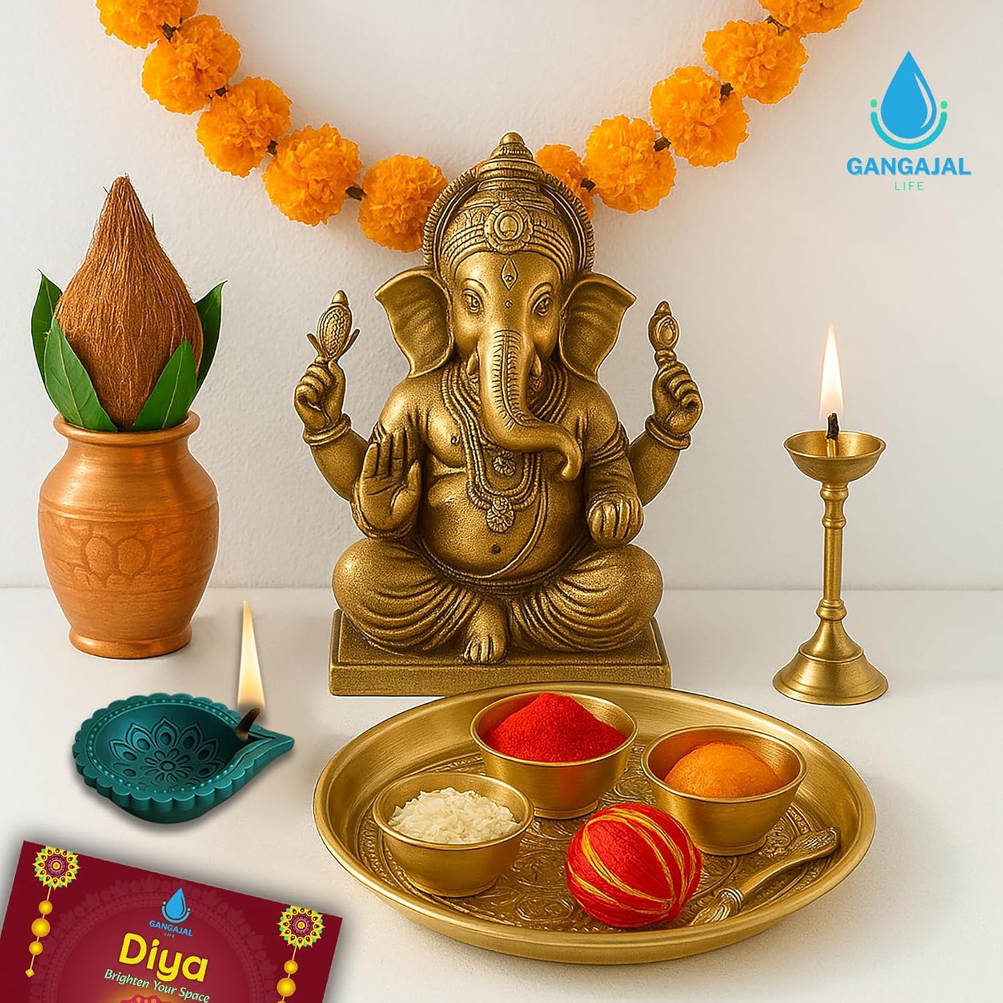 Diya -Set of 12 Clay Diya